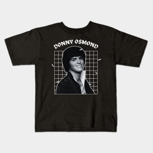 Donny osmond --- 70s aesthetic Kids T-Shirt